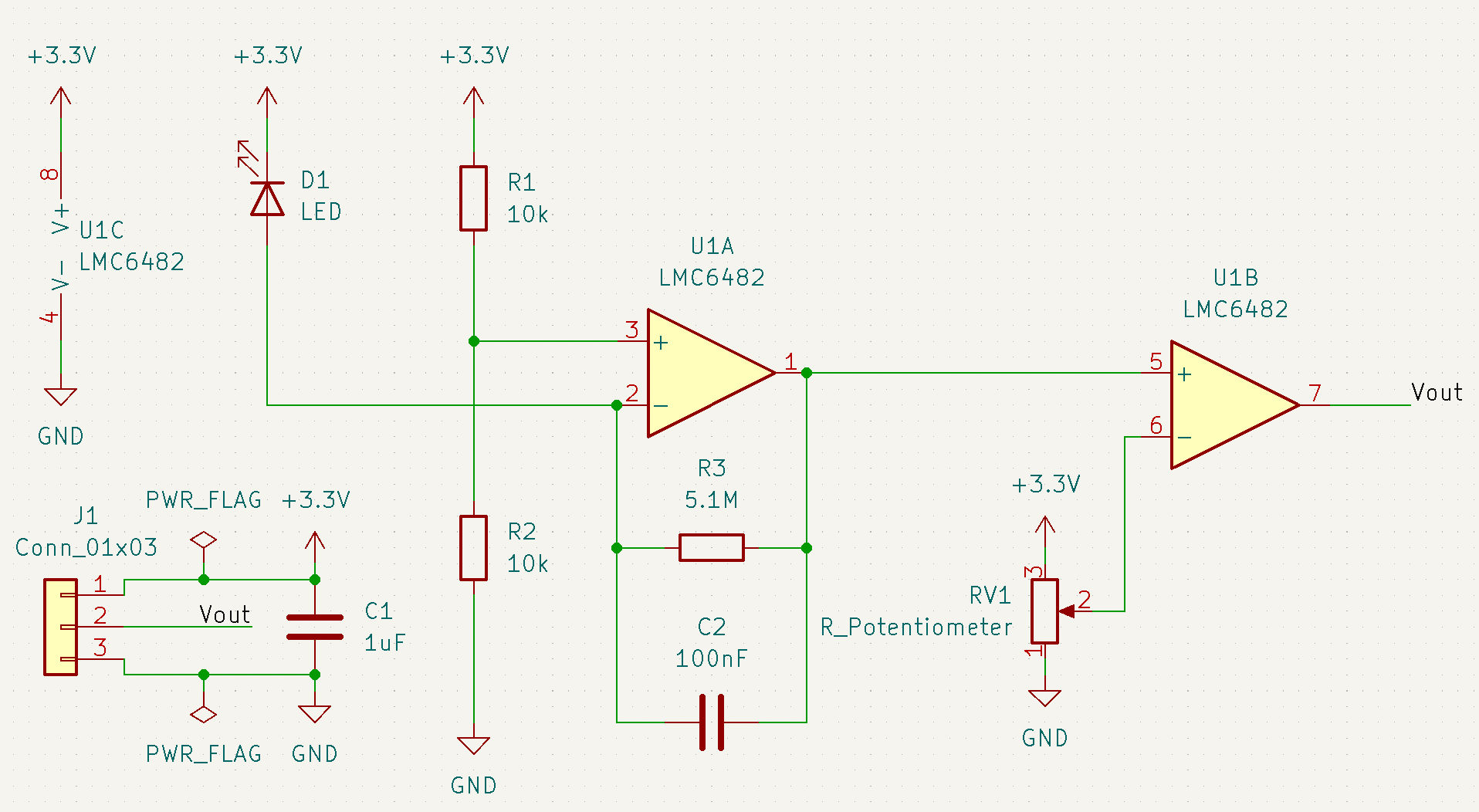 Light sensor schematic