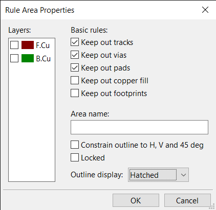 rule area window